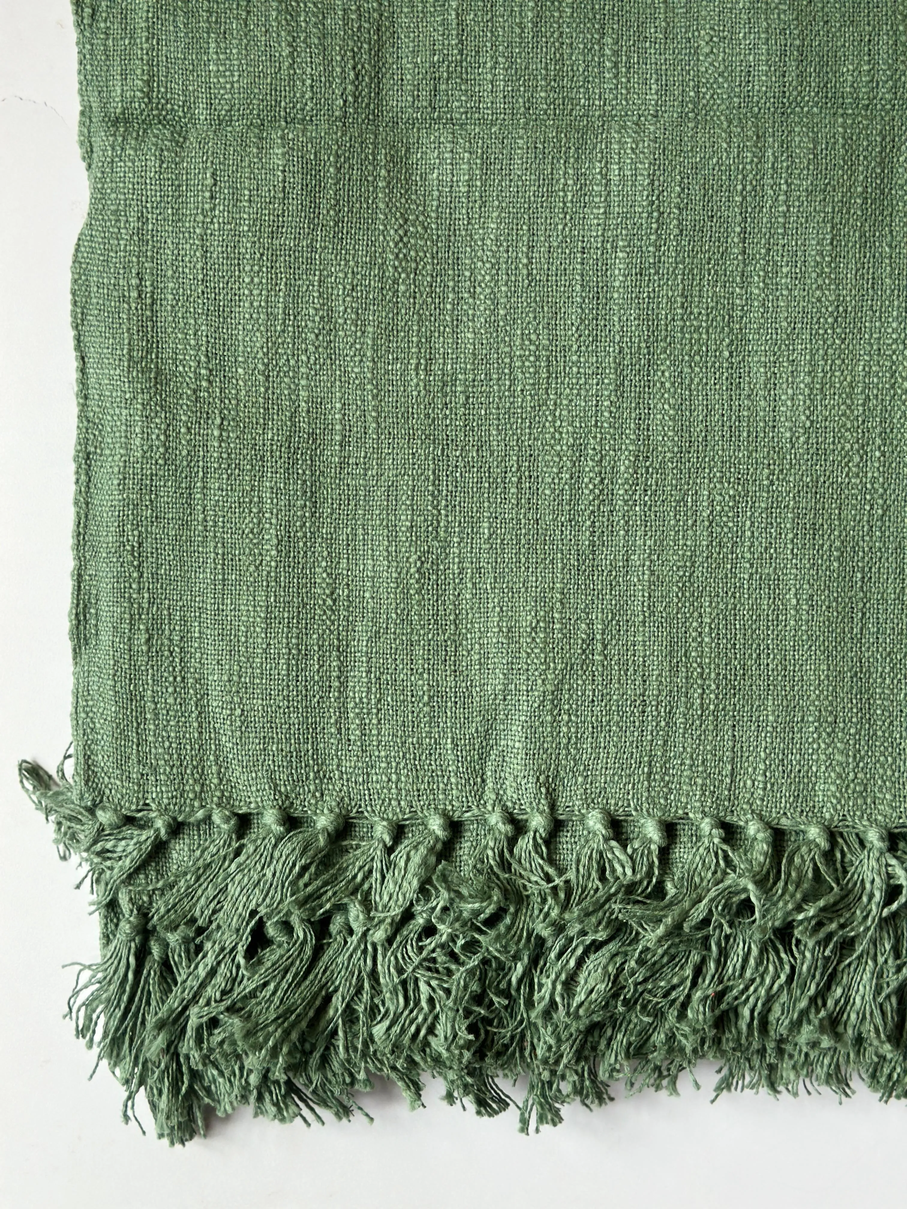 Natural Dye Handloom Cotton Bed Cover/blanket (110x98 inch)