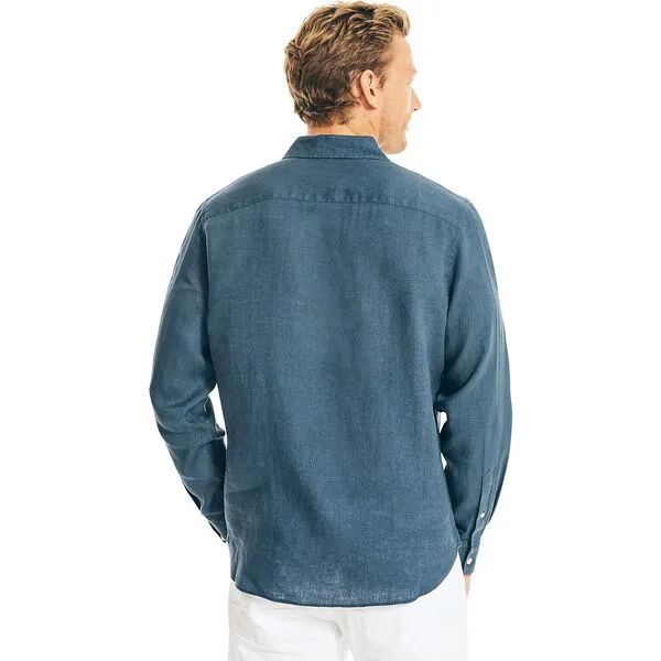 Nautica Classic Fit Bridgetown Linen Shirt - 3 Colours