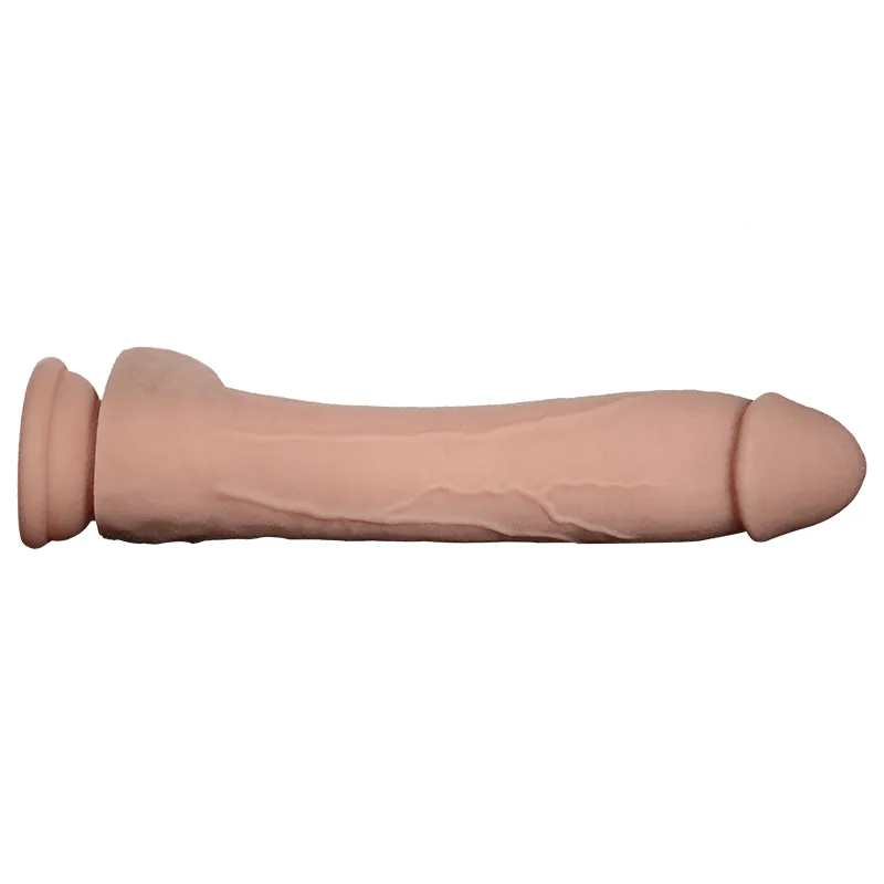 Neojoy - Realstic Silicone Dildo With Suction Cup - 22cm - 420gm - Flesh
