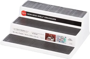 New Copco 2555-0189 Non-Skid 3-Tier Cabinet Organizer, 10-Inch