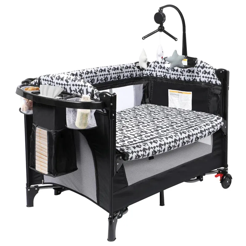 NEW Retails $239 , Zoomie Kids Ardilla Bassinet with Mattress! Was store display includes the Bassinet & Mattress Only, no attachments