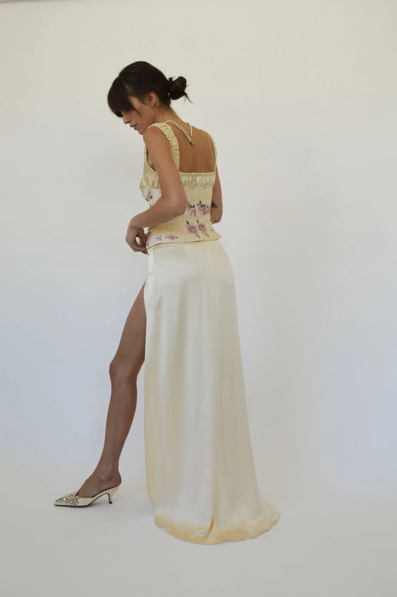 NOEL SKIRT - IVORY