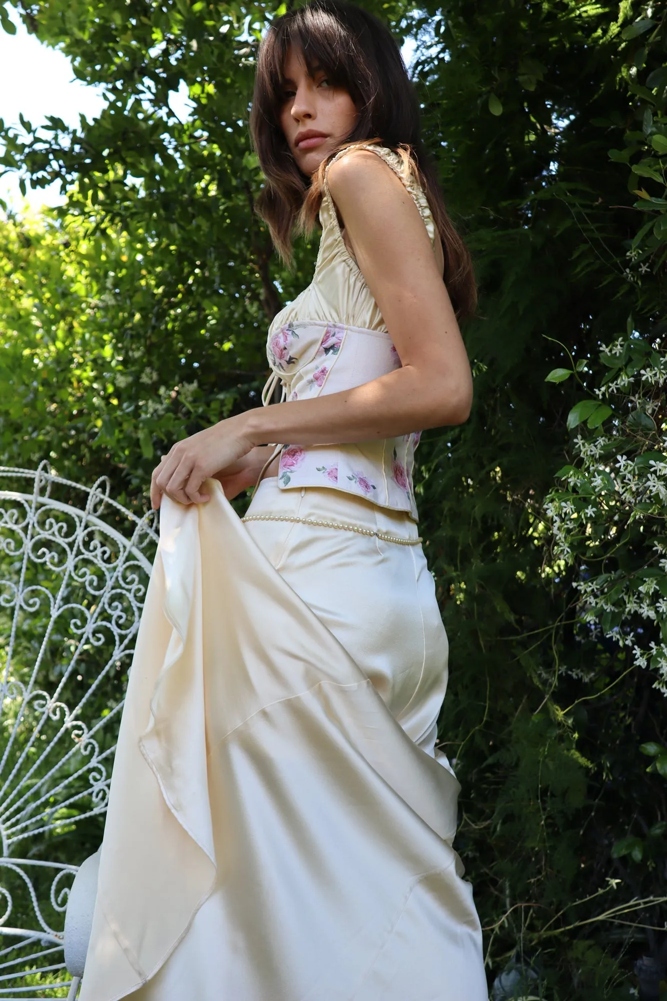 NOEL SKIRT - IVORY