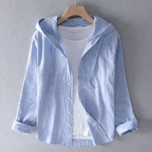 Nomi Linen Hoodie