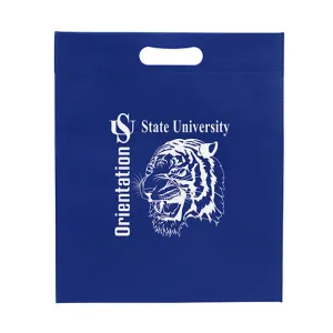 Non-Woven Die Cut Tote Bag 13W x 15H x 3