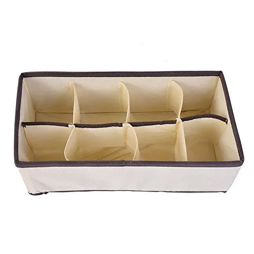 Non-Woven Scarfs Socks Bra Organizer Storage Box Closet Organizers Boxes Underwear Bra Home Storage