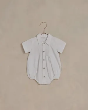 Noralee - Henry Romper - White