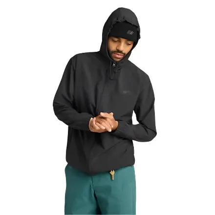 Numeric Woven Full Zip Jacket (Black)