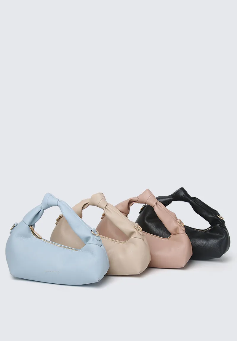 Nurita Harith Nanna Top Handle Puff Bag (Black)