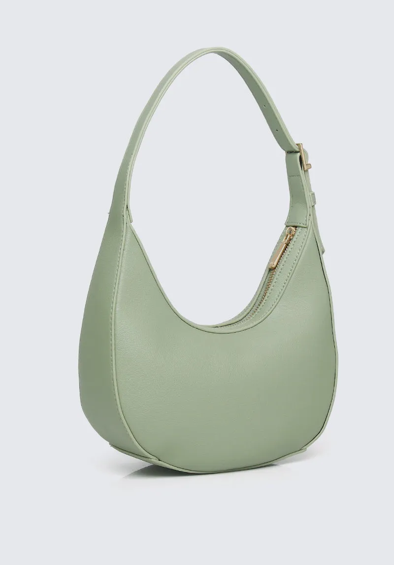 Nurita Harith Njeri Shoulder Hobo Bag (Light Green)