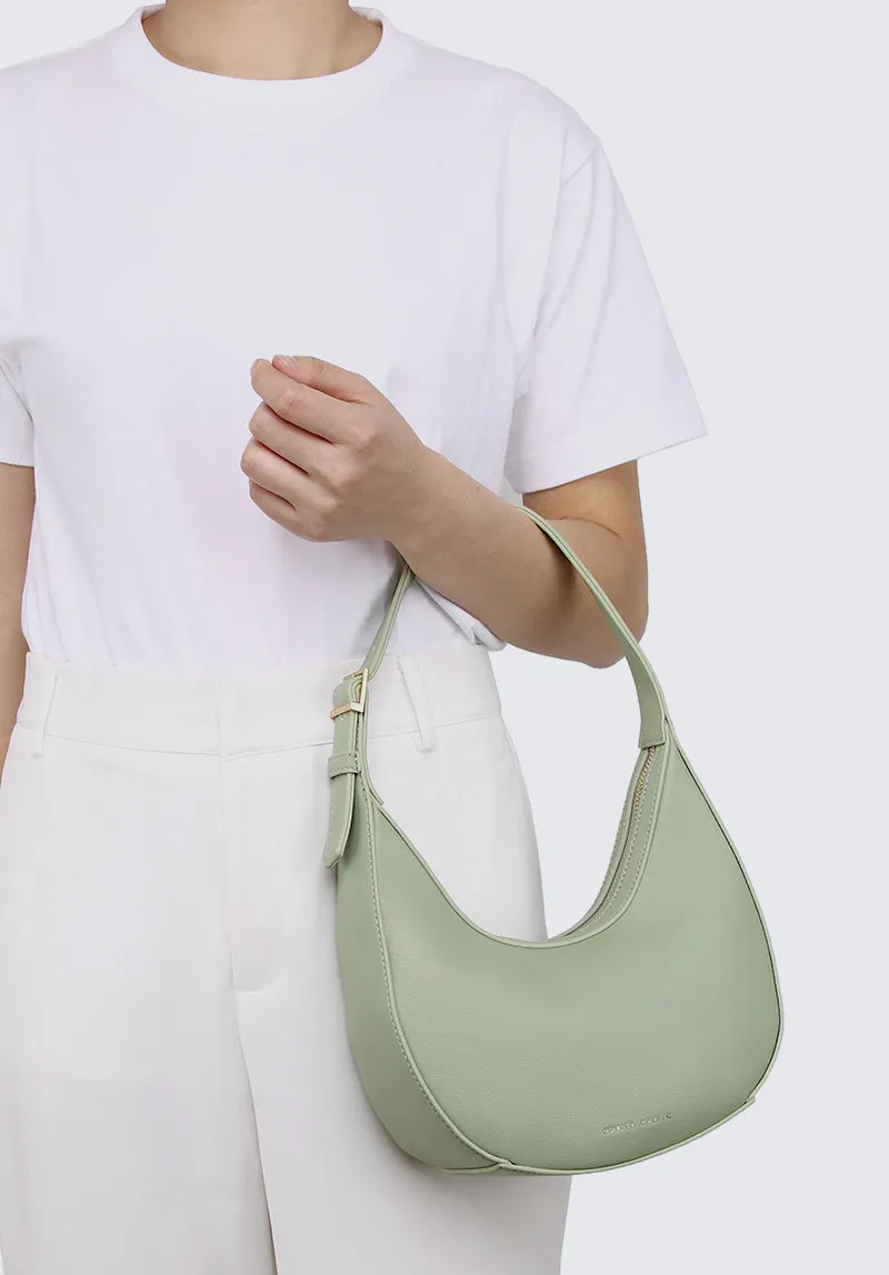 Nurita Harith Njeri Shoulder Hobo Bag (Light Green)