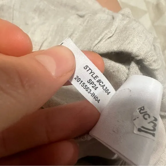 NWOT j crew flax Tropez short in linen