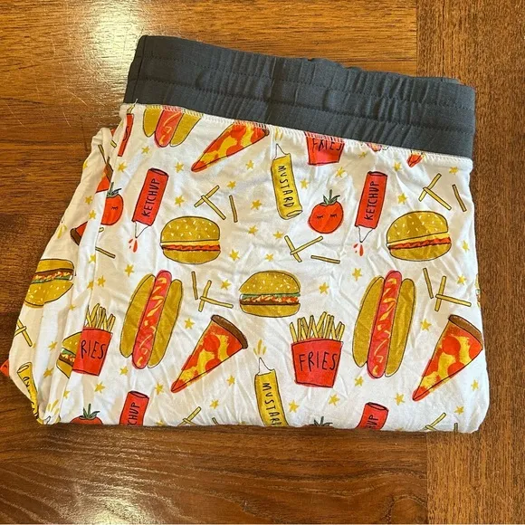 NWOT Little Sleepies Fast Foodie Pajama Bottoms, Women’s XL