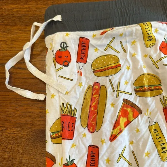 NWOT Little Sleepies Fast Foodie Pajama Bottoms, Women’s XL