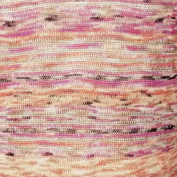 NWT pink purple heathered linen cardigan size XS