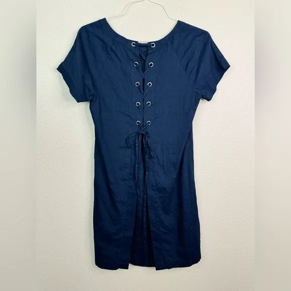 NWT Theory Raglan Lace Back Caliver Dress size 6