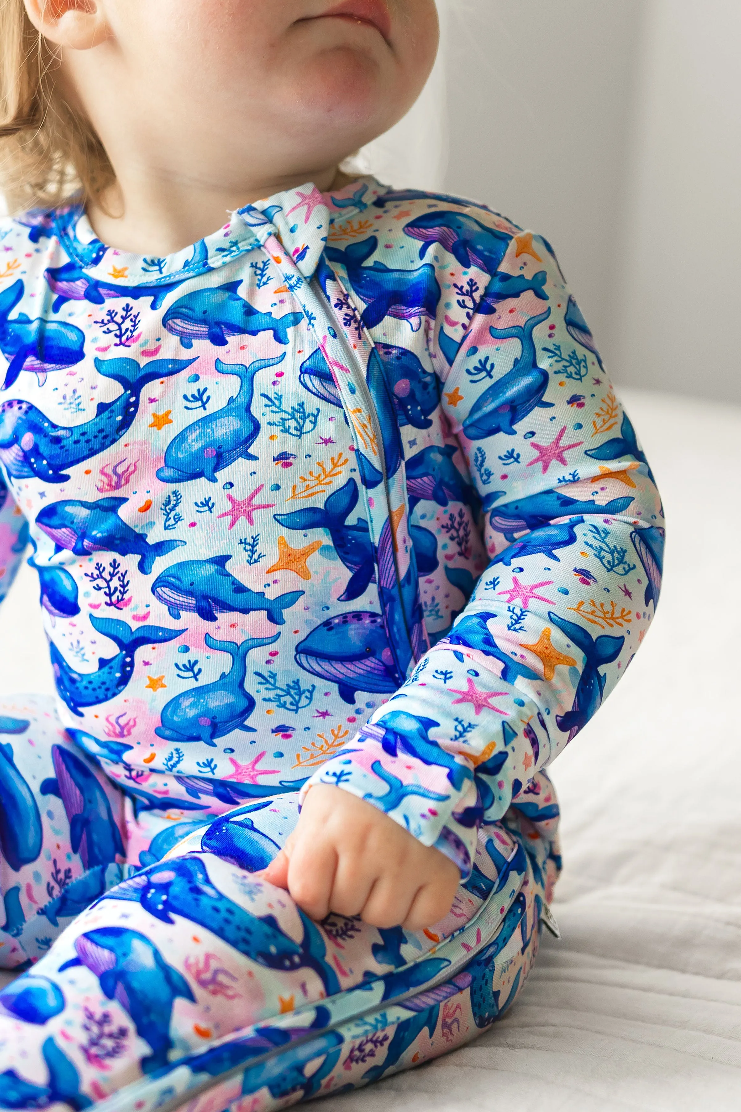 Ocean Slumber Convertible Footie