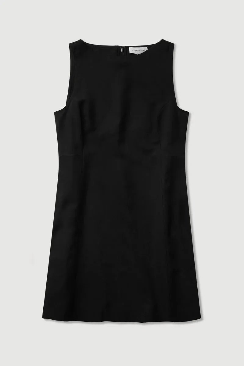 Octavia Mini Dress - Black