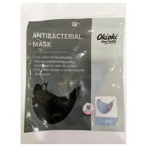 Okioki Sleep Factory Antibacterial Kids Face Mask (Blue)