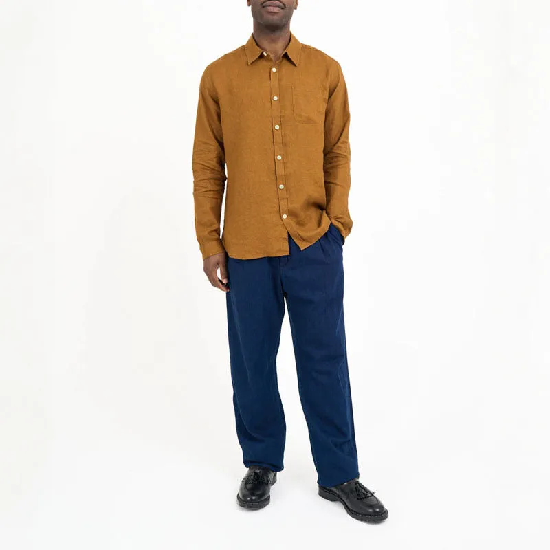 OLIVER SPENCER New York Special Shirt Bridford in Orange