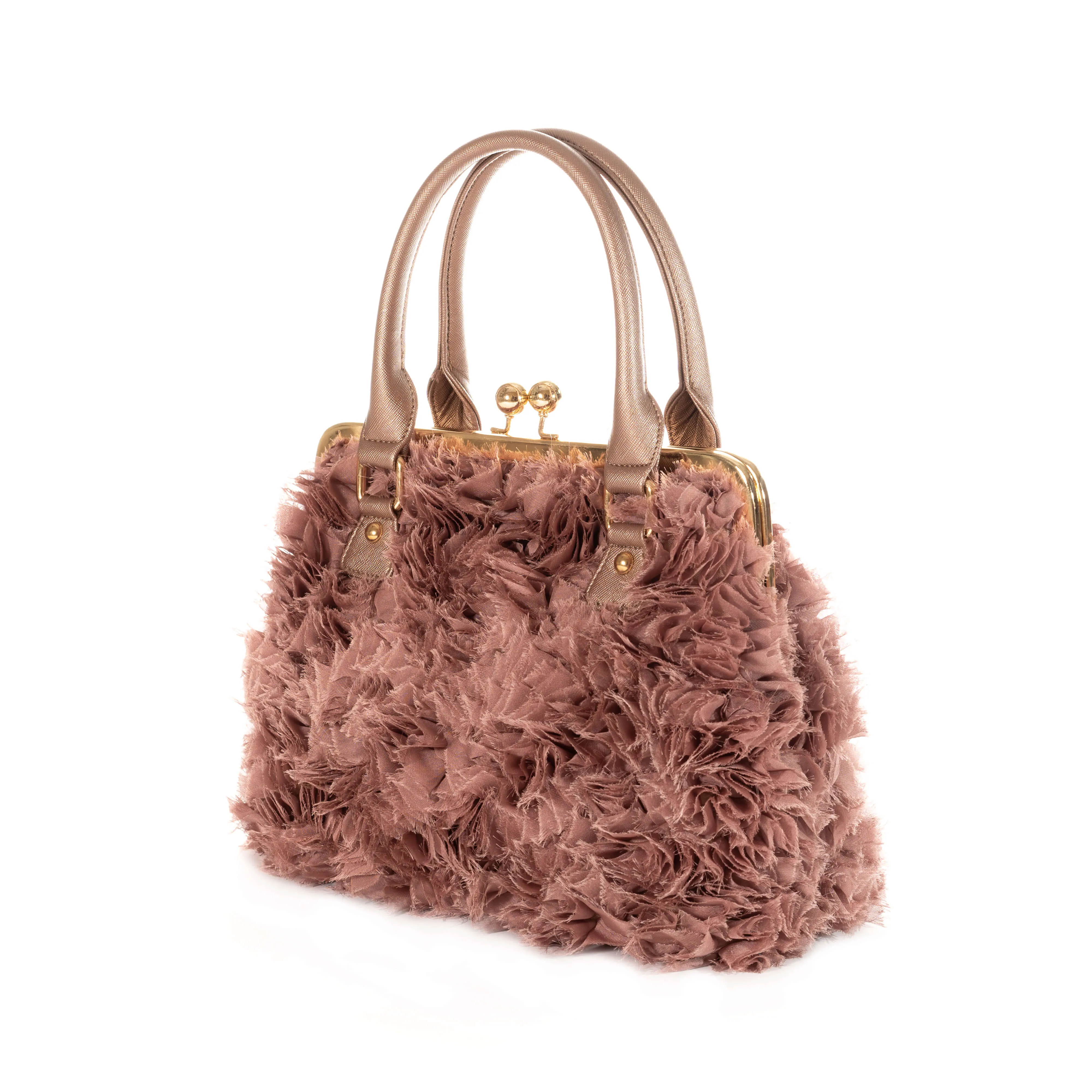 Onion Pink Ruffle | Party Purses