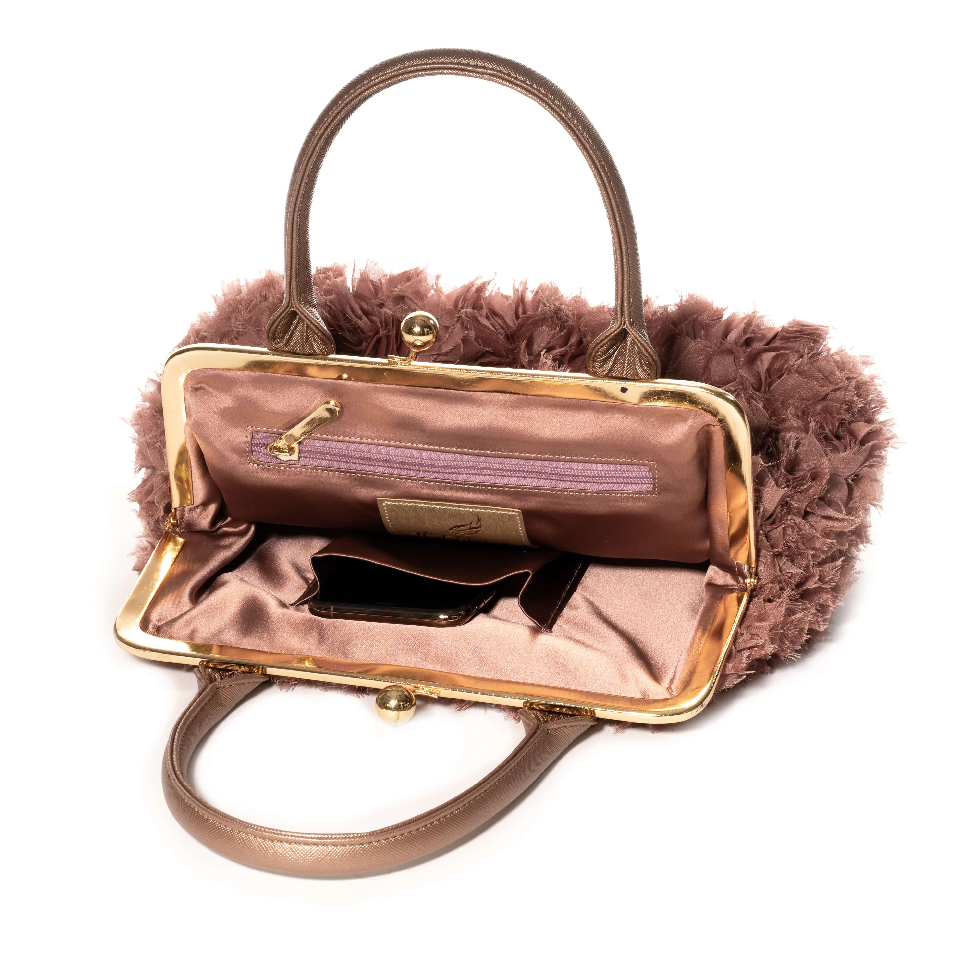 Onion Pink Ruffle | Party Purses