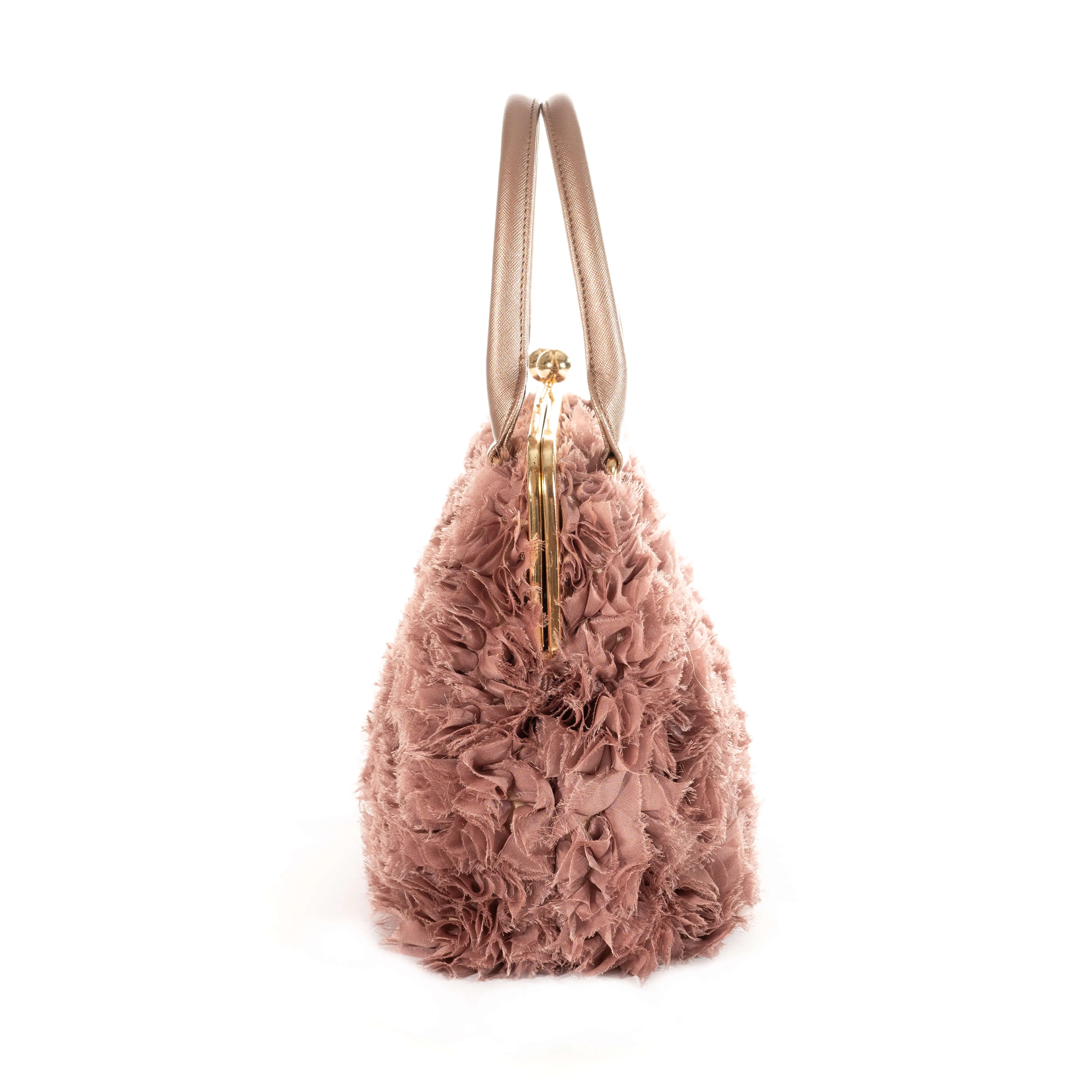 Onion Pink Ruffle | Party Purses