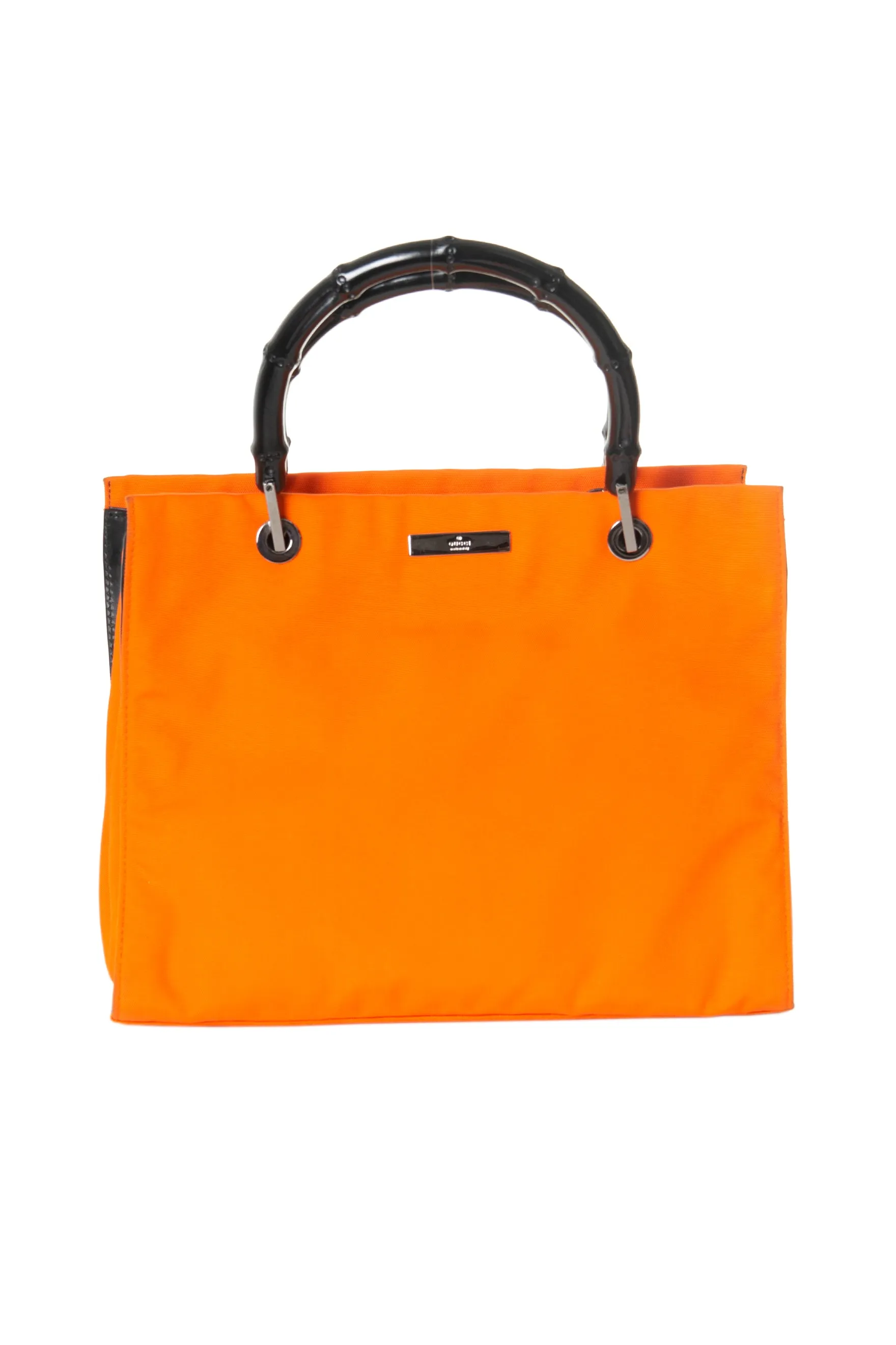 Orange Bamboo Bag