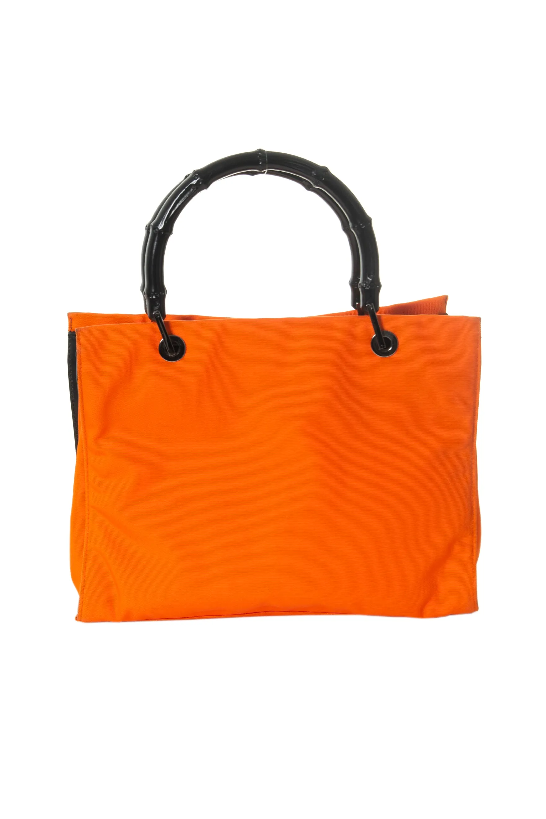 Orange Bamboo Bag