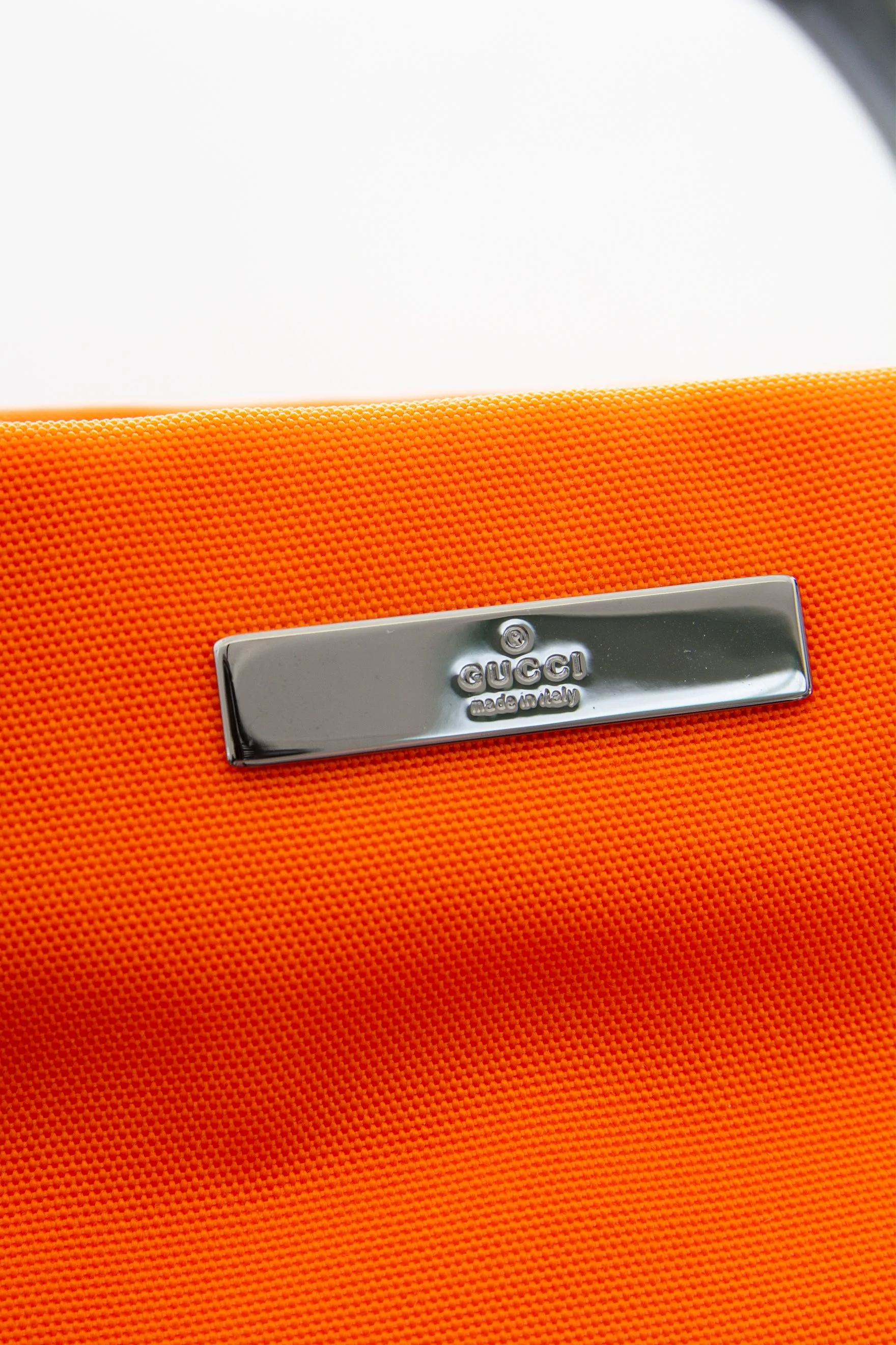 Orange Bamboo Bag