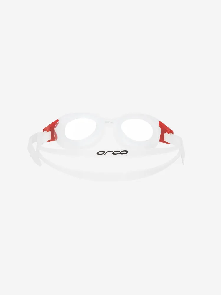 Orca Killa Junior Swimming Goggles - Clear White