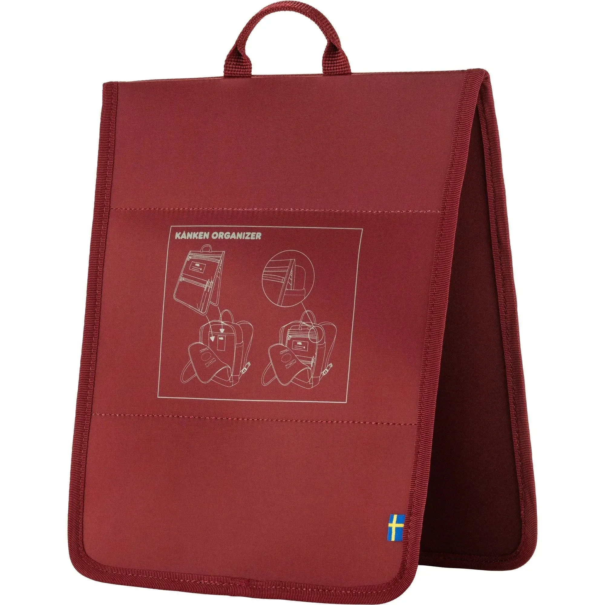Organizador FJALLRAVEN Känken Ox Red