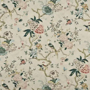 Oriental Bird-Rose/Grey