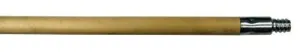 ORS Nasco Wooden Broom Handle, Hardwood w/Metal Tip, 60 in x 15/16 in dia, 5HDLEMT