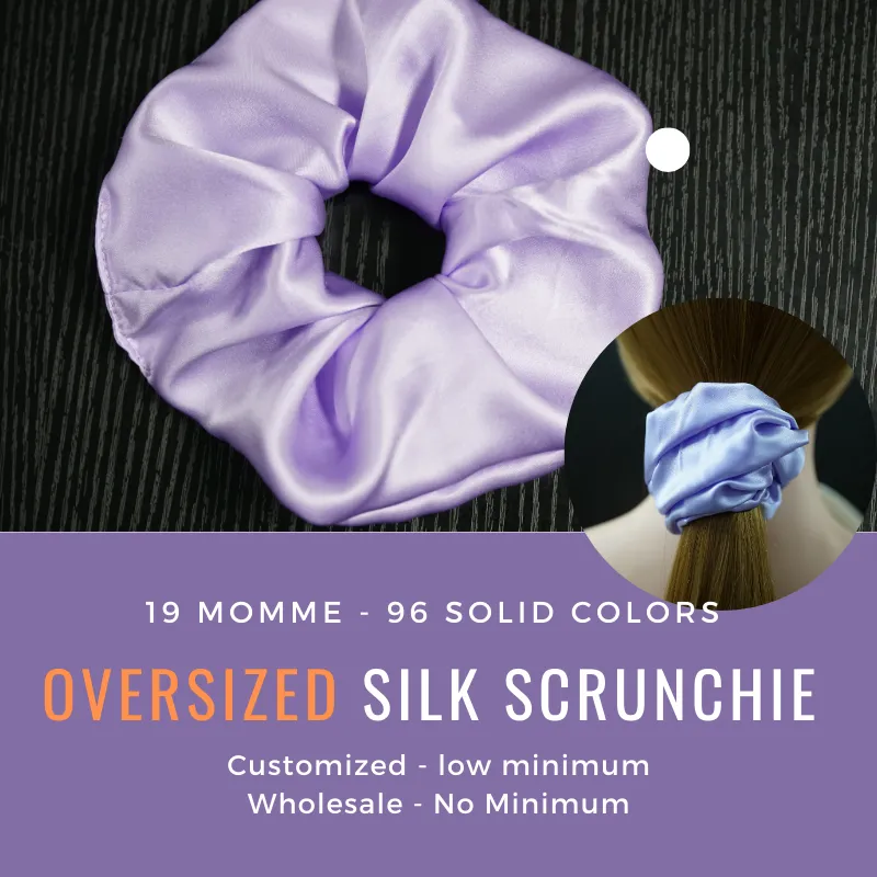 Oversize Silk Scrunchie Custom Wholesale
