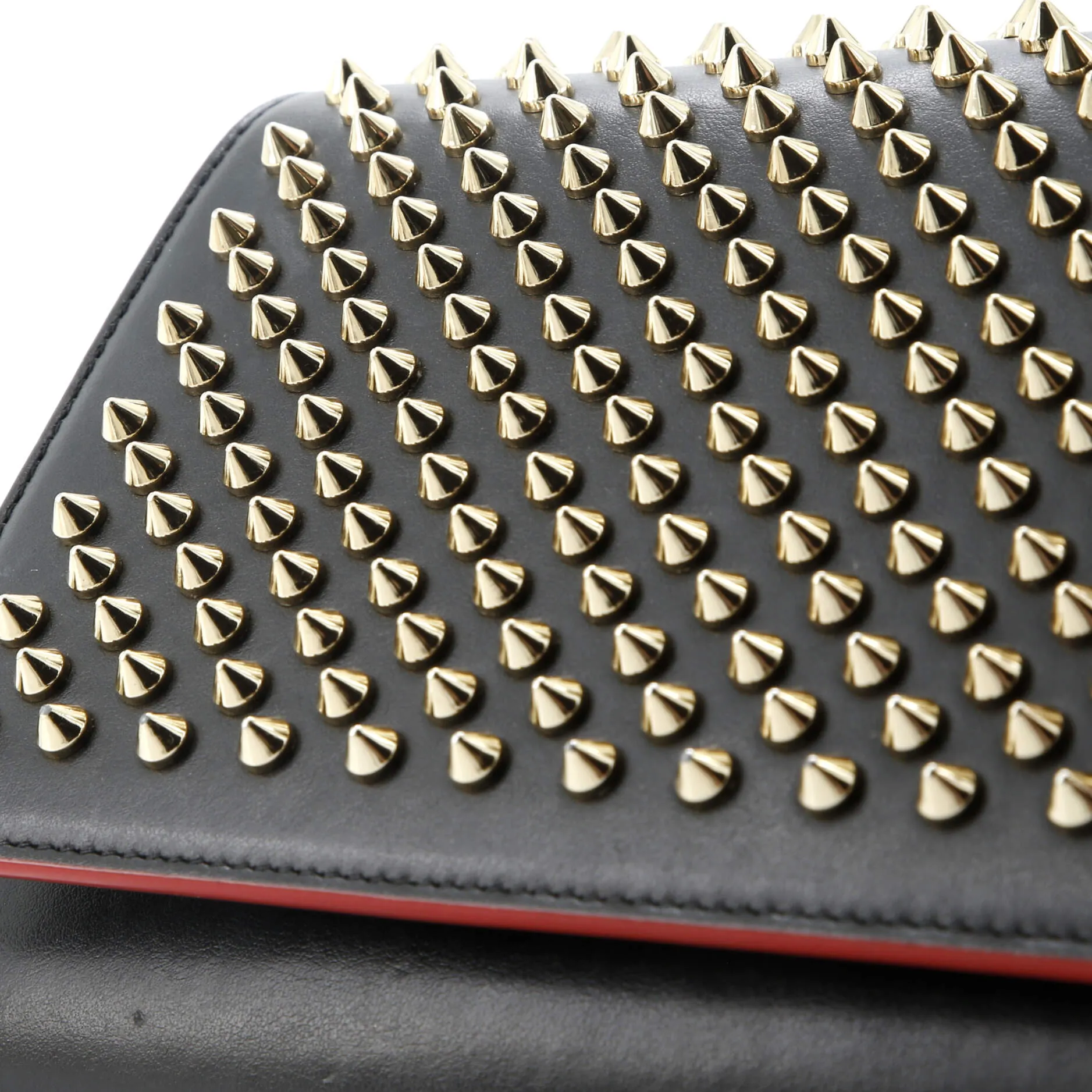 Paloma Clutch Spiked Leather