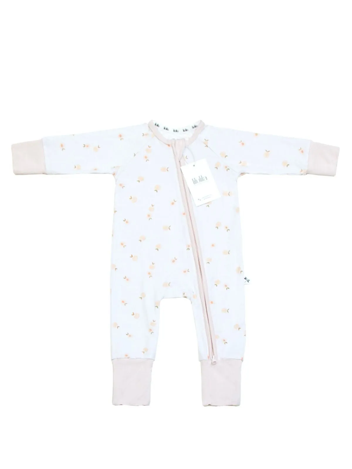 Peaches Bamboo Zippy Romper