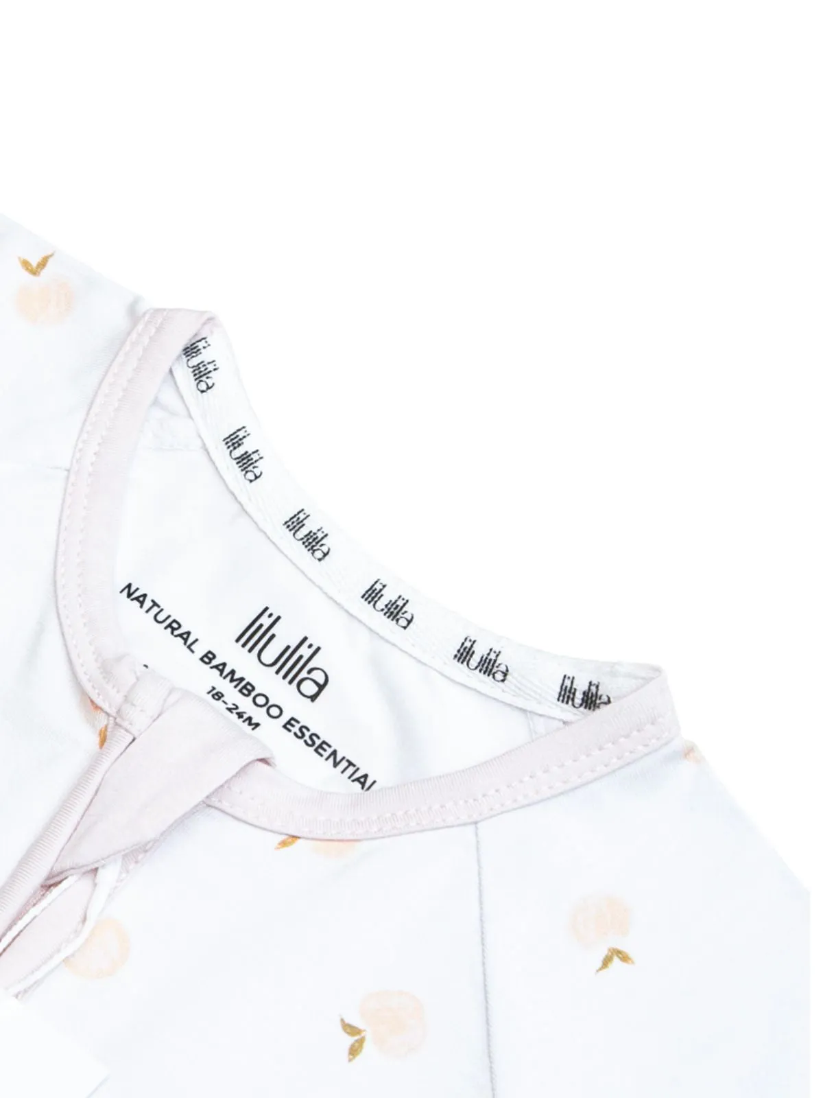 Peaches Bamboo Zippy Romper