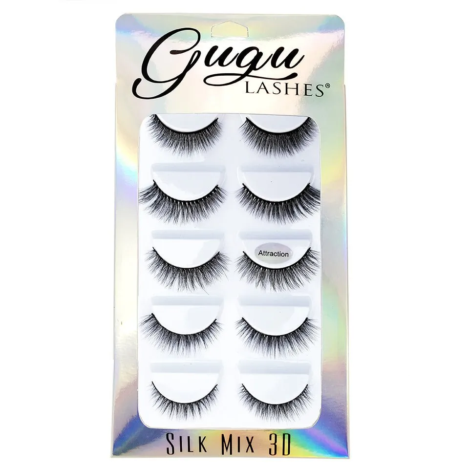 Pestañas: Silk Mix 3D - Gugu Lashes