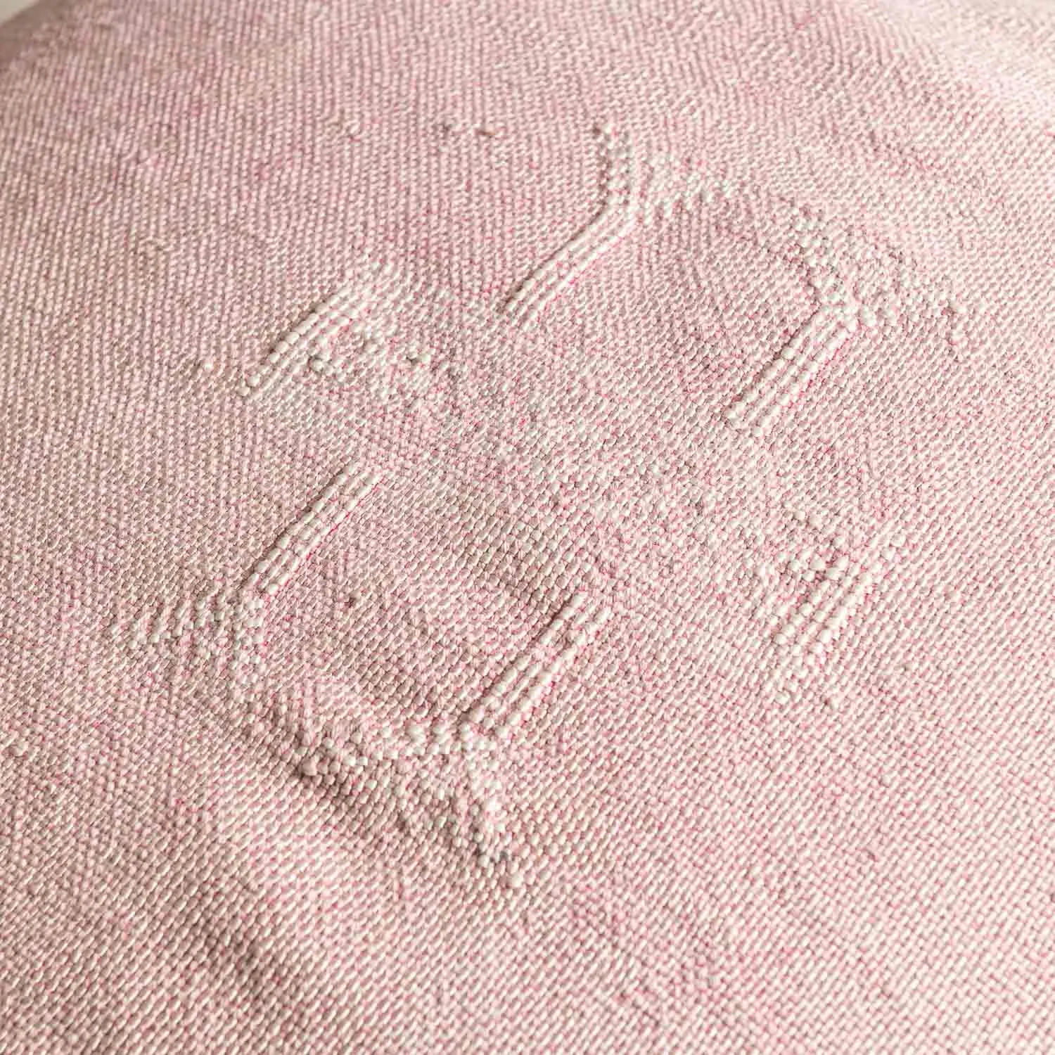 Pink Cactus silk pillow cover