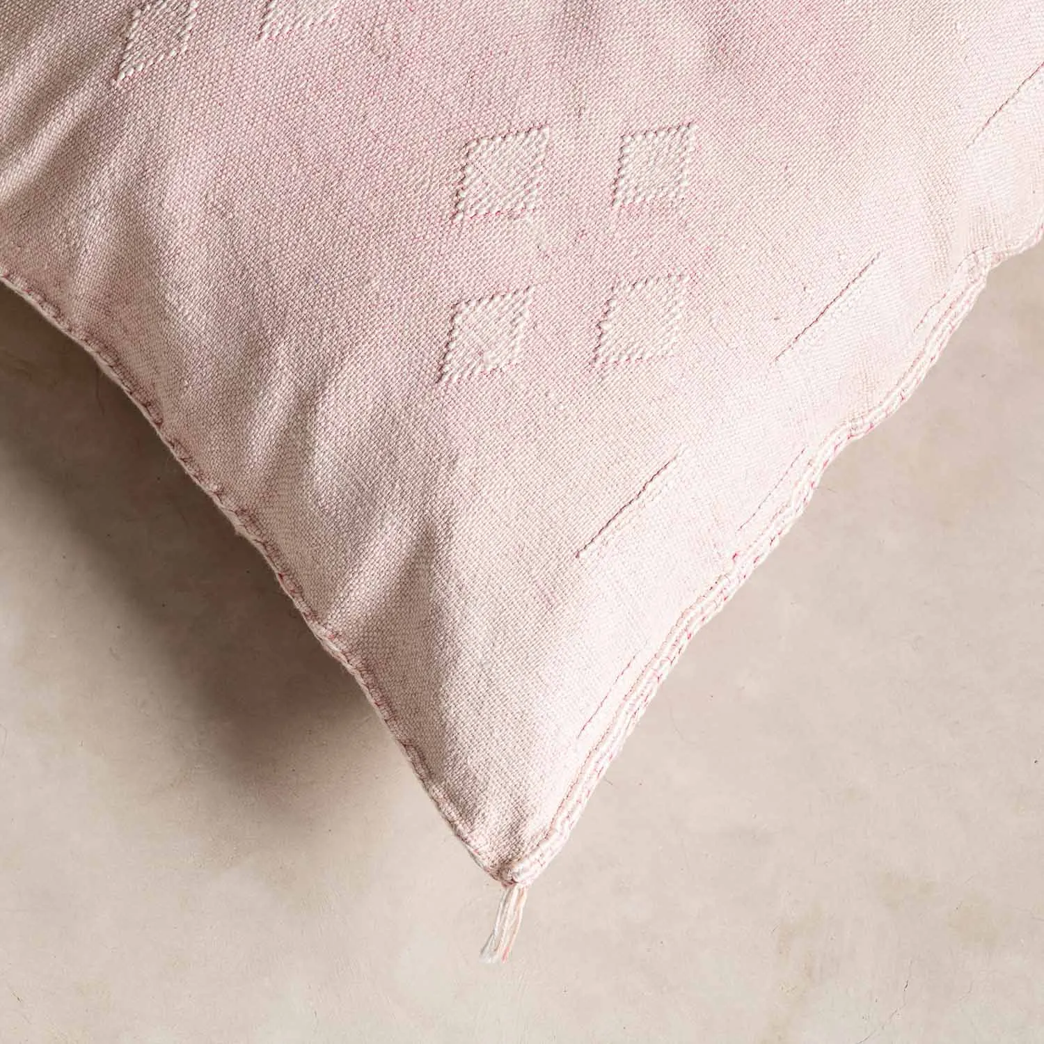 Pink Cactus silk pillow cover