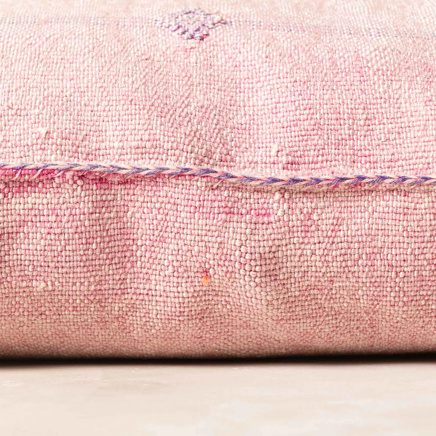 Pink Cactus silk pillow cover