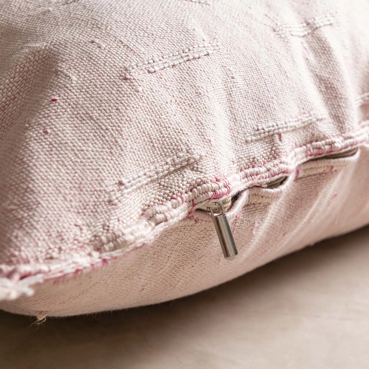 Pink Cactus silk pillow cover