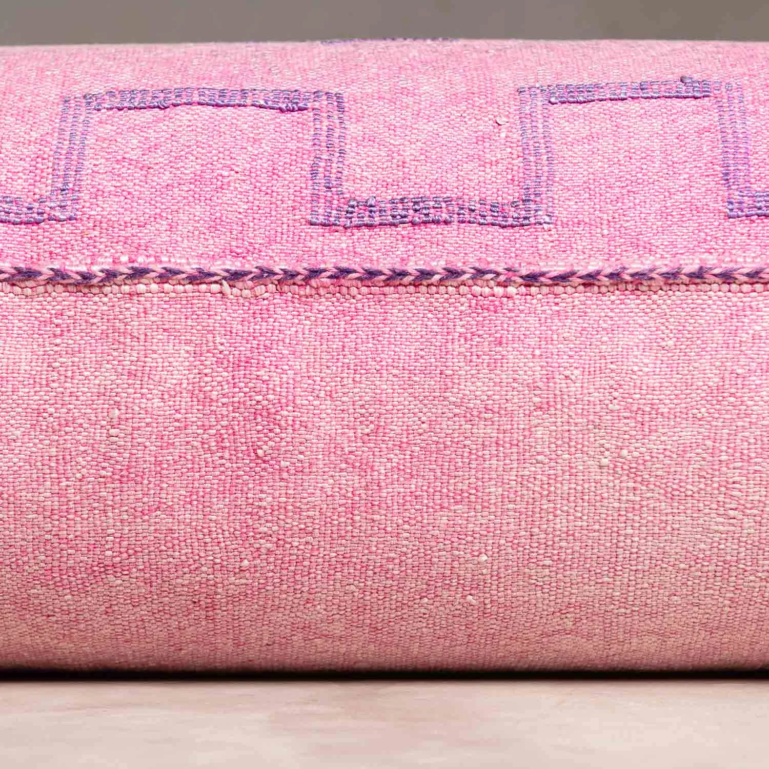 Pink Cactus silk pillow cover