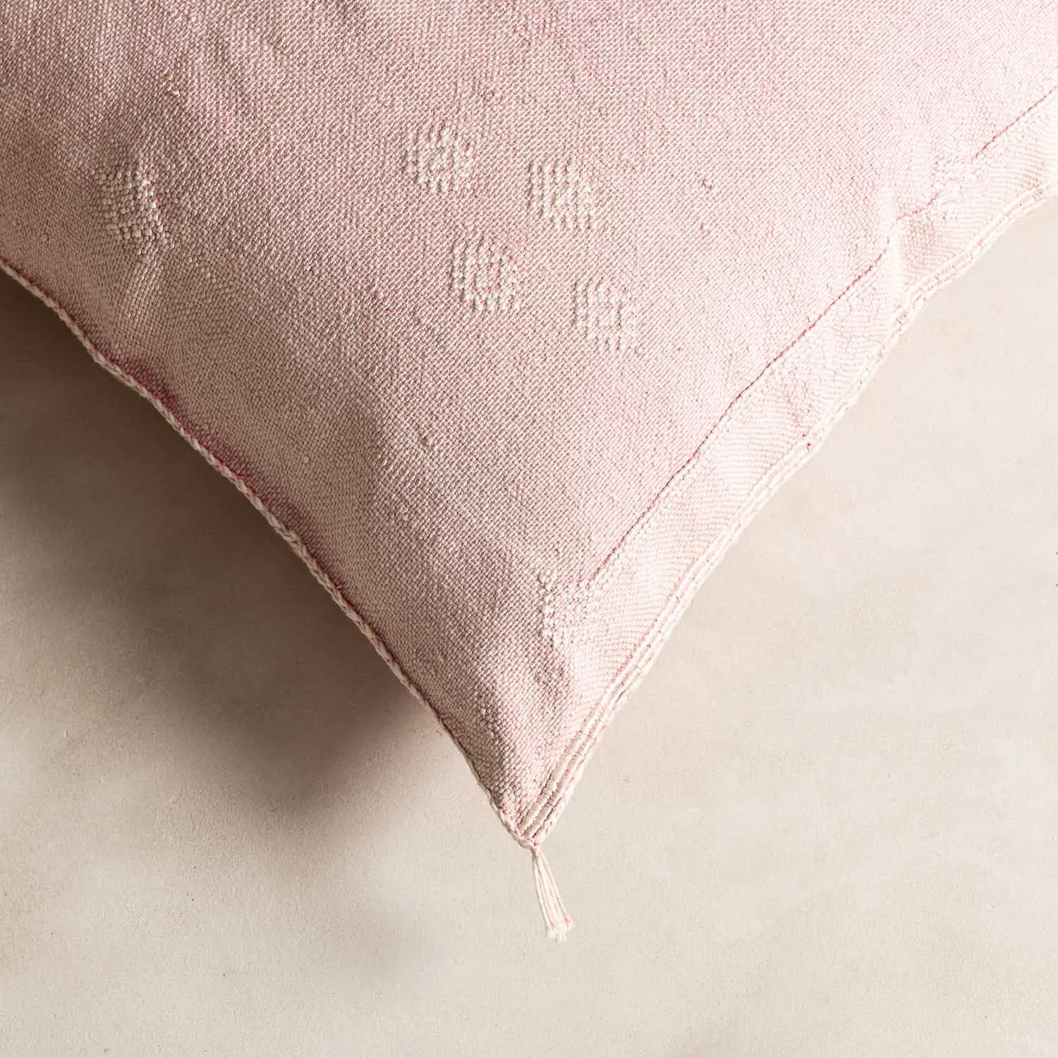 Pink Cactus silk pillow cover