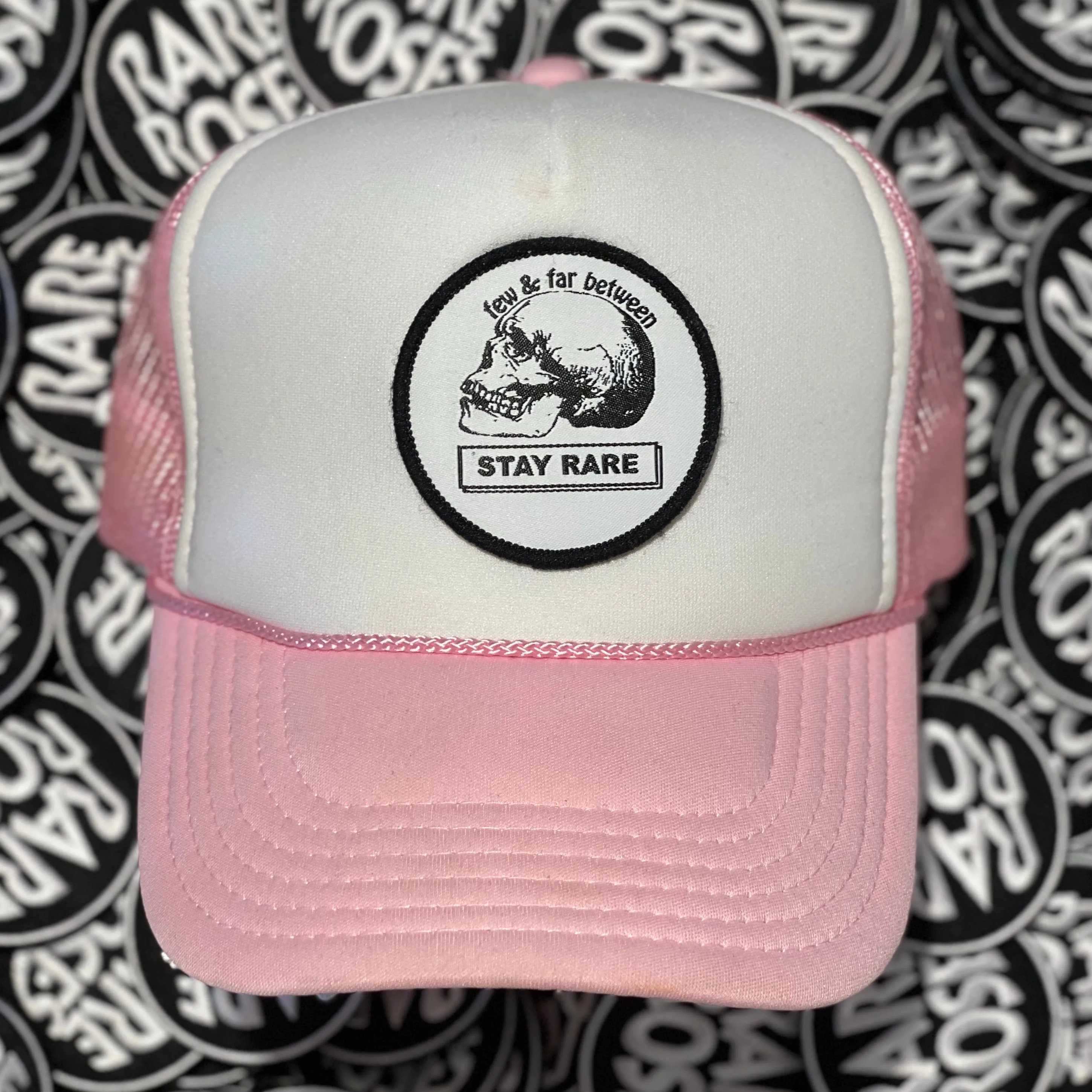 Pink Convertible Trucker