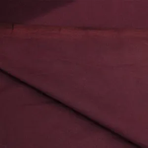 Plain Sheeting Maroon Poly Cotton P56 T132 240cm