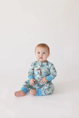 Posh Peanut- Posh Planes Convertible One Piece