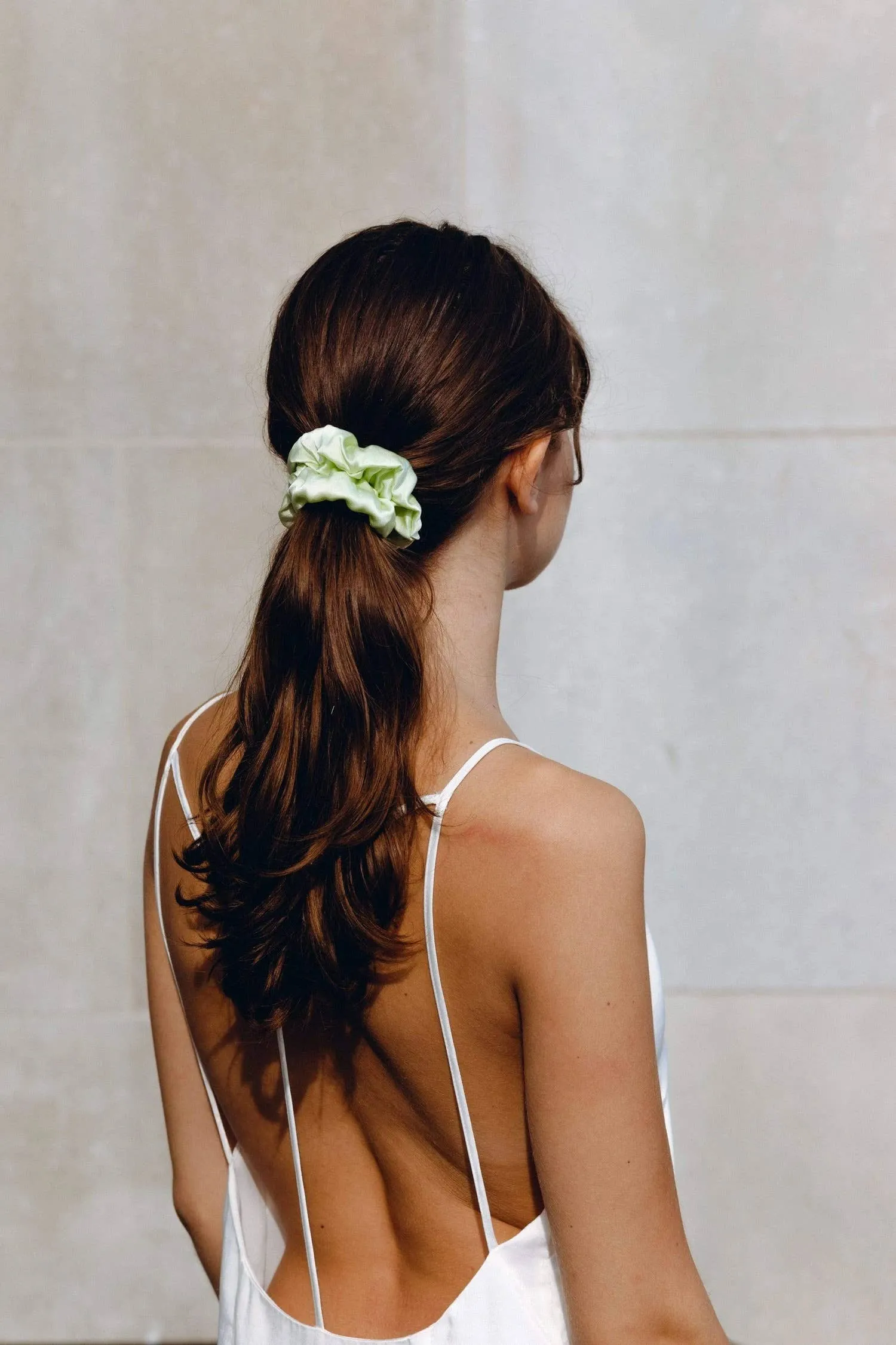 Premium Organic Silk Scrunchie