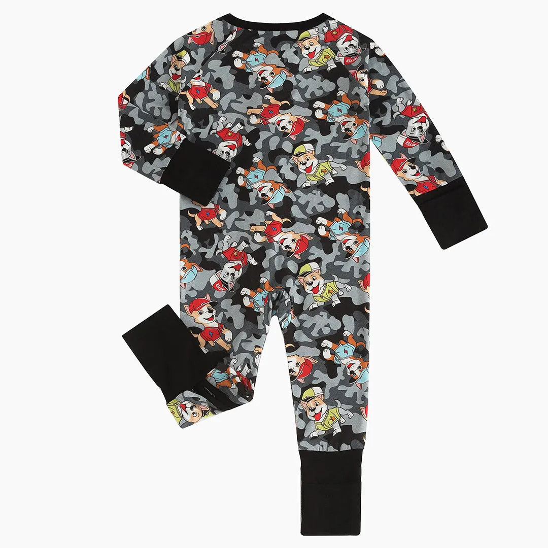 Puppy Rescue Bamboo Pajama Convertible Footed Pajamas